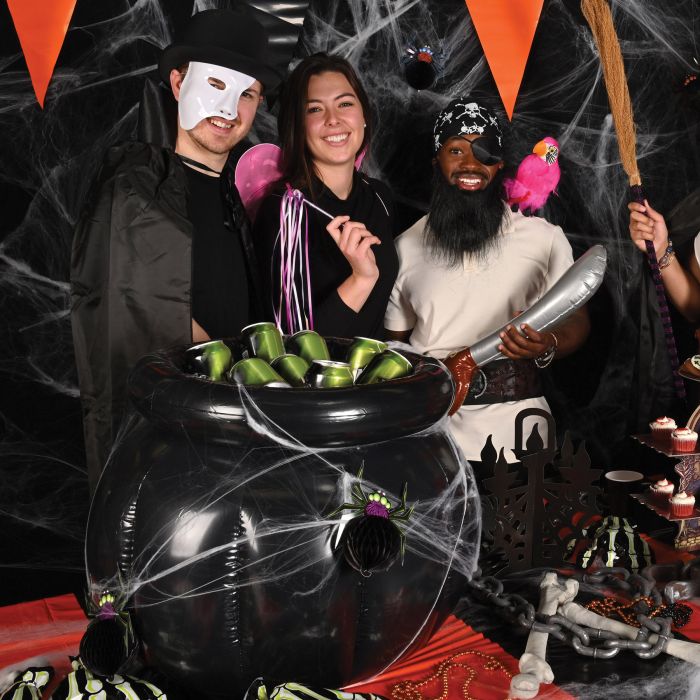Inflatable Cauldron Cooler | Halloween Decor NYC | Haunted Home Decoration
