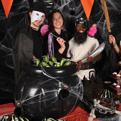 Inflatable Cauldron Cooler | Halloween Decor NYC | Haunted Home Decoration