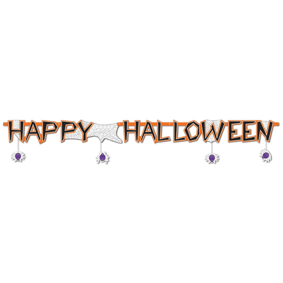 Happy Halloween Streamer | Halloween Decor NYC | Haunted Home Decoration