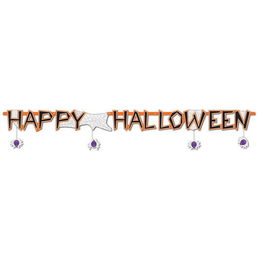 Happy Halloween Streamer | Halloween Decor NYC | Haunted Home Decoration