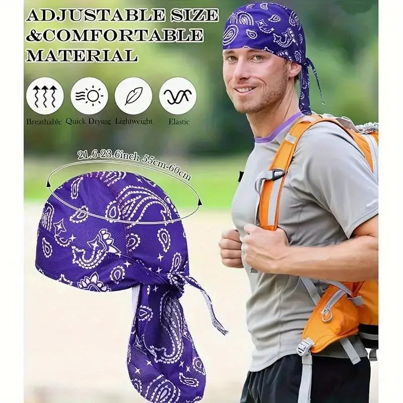 Classic Paisley Durag – Style Meets Performance