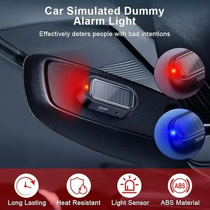 Deter Thieves Instantly! Solar Anti-Theft Dummy Alarm Light 🚨🚗