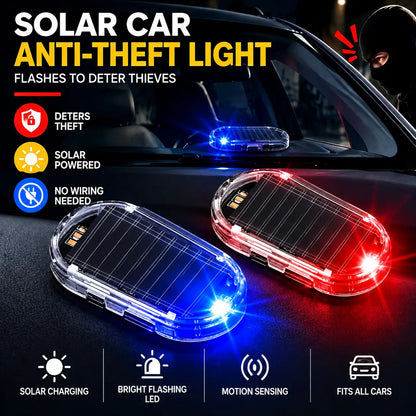 Deter Thieves Instantly! Solar Anti-Theft Dummy Alarm Light 🚨🚗