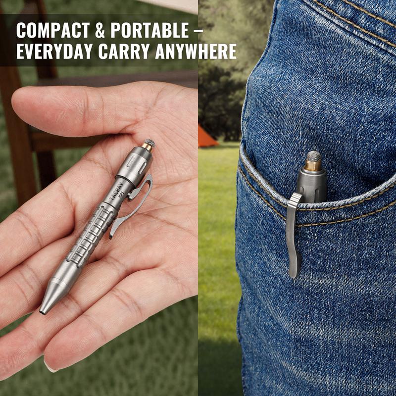 MP1 Multi-Functional Titanium Pen – Ultimate EDC Pocket Tool⚙️
