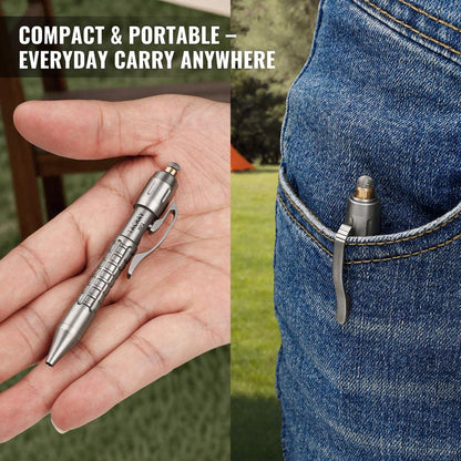 MP1 Multi-Functional Titanium Pen – Ultimate EDC Pocket Tool⚙️