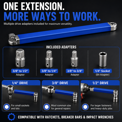 🔥 50% OFF Off -set Extension Wrench – Reach Tight Spaces with Ease