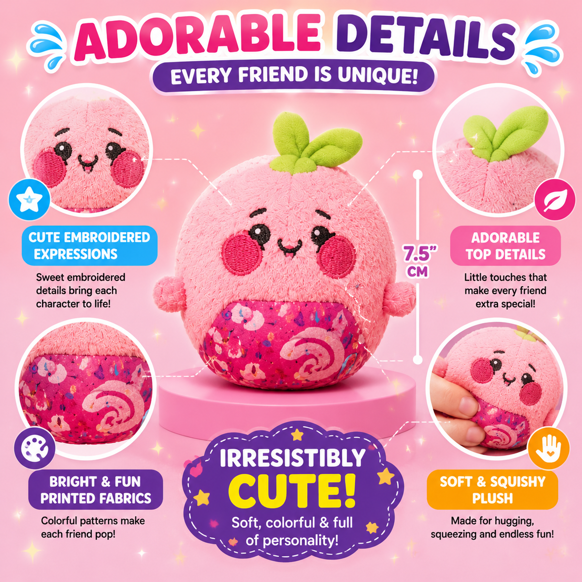 Magic Surprise Plush Jar 2026 – Cute Hidden Collectible Toy Gift For Kids