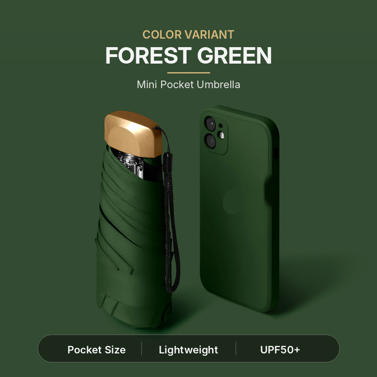 ✨ Dual-Purpose Portable Capsule Umbrella