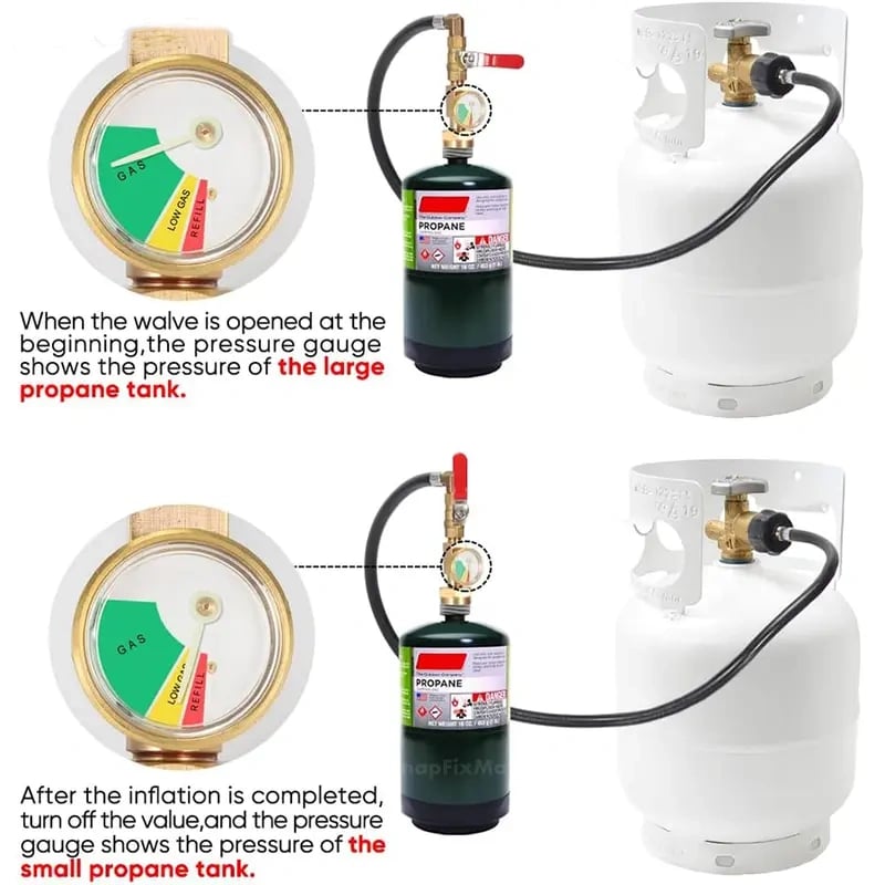 🔥Free Shipping🔥36 Inch Propane Gas Tank Adapter Connector