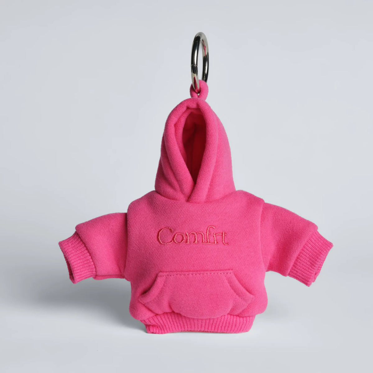 🧸 Mini Hoodie Keychain – Cute Stress Ball Charm, Clip-On Design, Squeeze & Relax, Fun Gift for Women, Teens & Friends