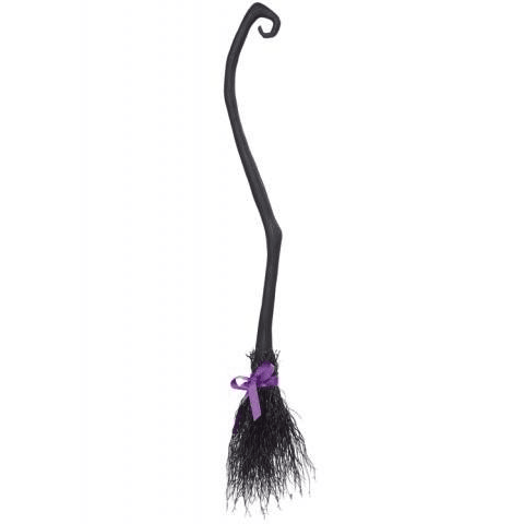 51'  Whimsical Crooked Witch's Broom