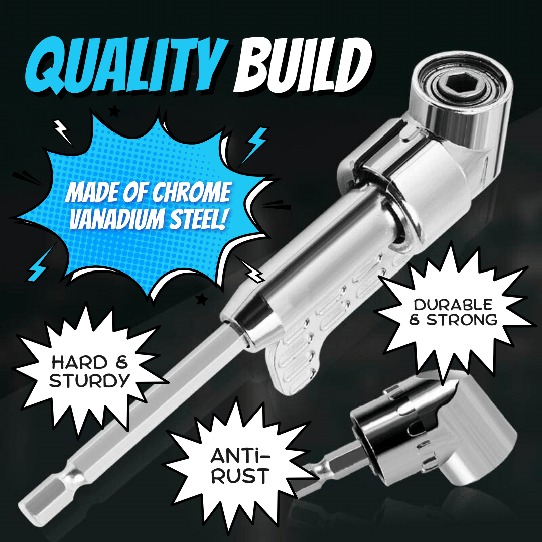 ✈Buy 6 Free Shipping🔧105 Degree Right Angle Drill Adapter