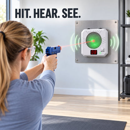 🔥 Limited-Time 50% OFF 🎯 Rechargeable Electronic Laser Training Target with Instant Hit Feedback & Magnetic Mount