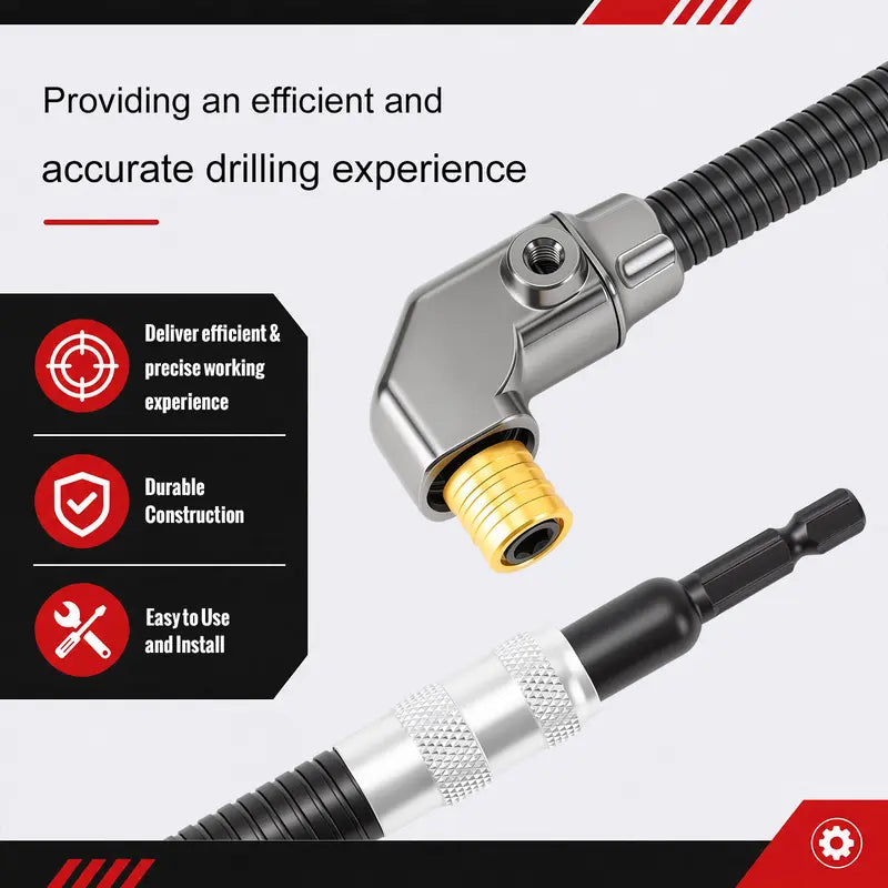 90-Degree Right Angle Drill Attachment