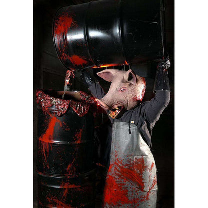 Butcher Barrel Shock Animated Prop | Haunted House Prop NYC | Halloween Prop Store