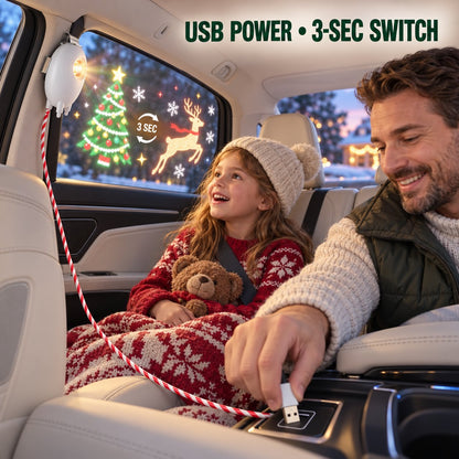 🎅 Car Christmas Window Projector