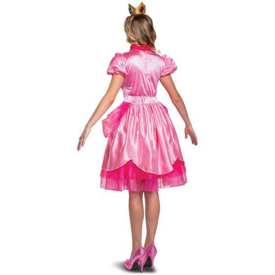 Princess Peach Deluxe Adult Costume | Womens Halloween Costume NYC | Cosplay Costume Shop