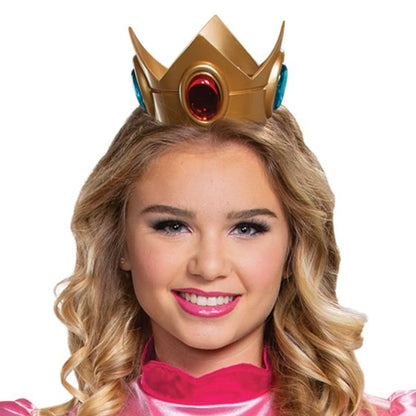 Princess Peach Deluxe Adult Costume | Womens Halloween Costume NYC | Cosplay Costume Shop