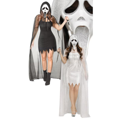 Ghost Face 30th Anniversary Ladies Adult Costume | Halloween Costume NYC | Cosplay Costume Shop