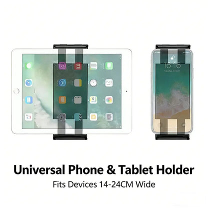 🔥 50% OFF 360° Adjustable Metal Tablet Stand – Hands-Free Holder for Bed & Desk