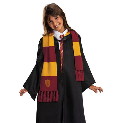 Gryffindor Crested Scarf | Costume Accessory NYC | Cosplay Accessories