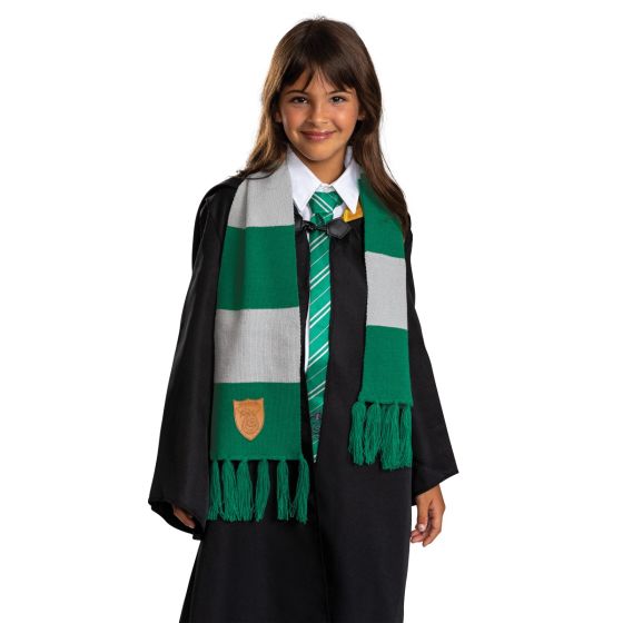 Slytherin Crested Scarf | Costume Accessory NYC | Cosplay Accessories