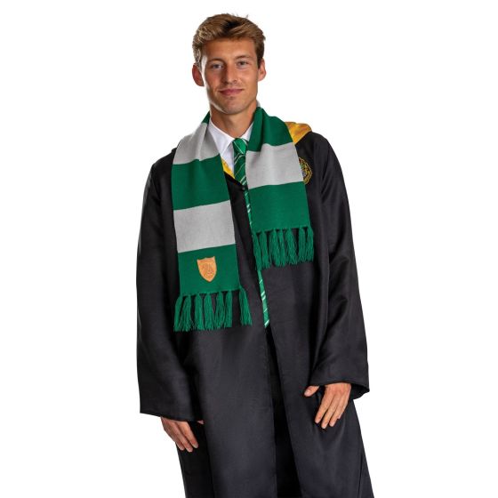 Slytherin Crested Scarf | Costume Accessory NYC | Cosplay Accessories