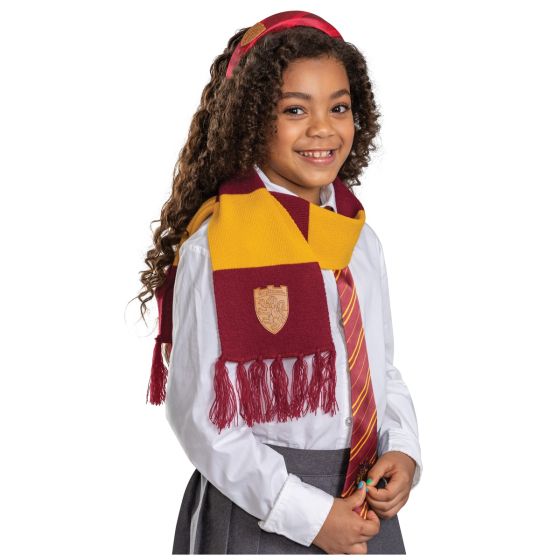 Gryffindor Crested Scarf | Costume Accessory NYC | Cosplay Accessories