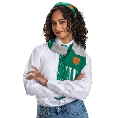 Slytherin Crested Scarf | Costume Accessory NYC | Cosplay Accessories