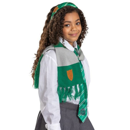 Slytherin Crested Scarf | Costume Accessory NYC | Cosplay Accessories
