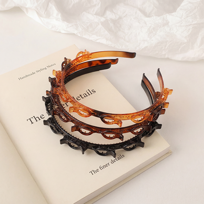 Women's Lacholin Minimalist Resin Headbands (4-Pack)
