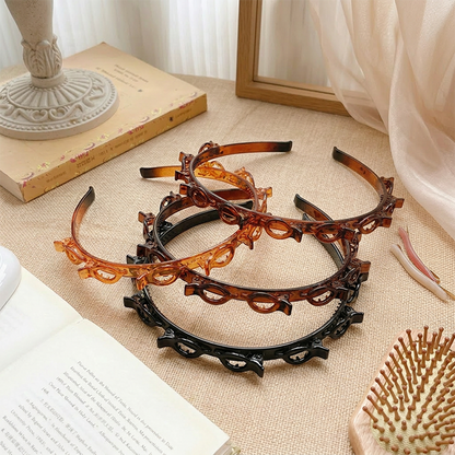 Women's Lacholin Minimalist Resin Headbands (4-Pack)
