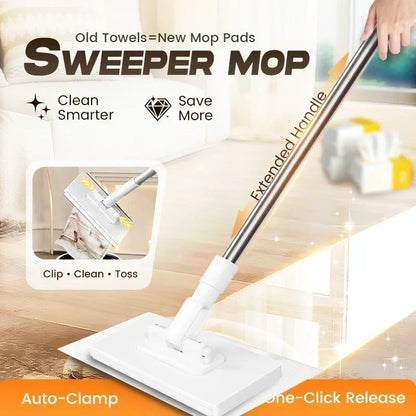 💥💥1+4 FREE!🧹🔥Dust Mop – Practical, Effective & Reusable