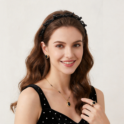 Women's Lacholin Minimalist Resin Headbands (4-Pack)
