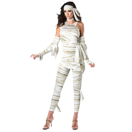 Stylish Mummy Wraps Women's Costume