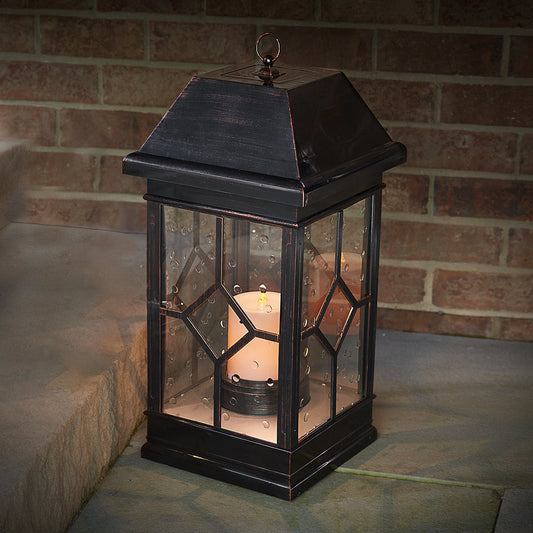 22'' Solar Powered Candle Lantern
