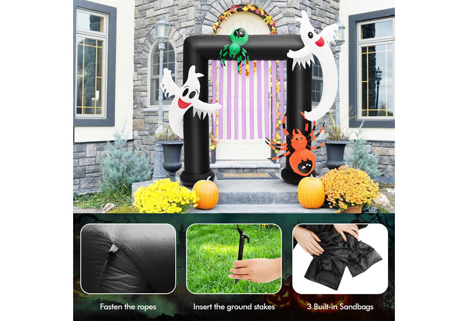 7-Ft. Inflatable Halloween Gateway
