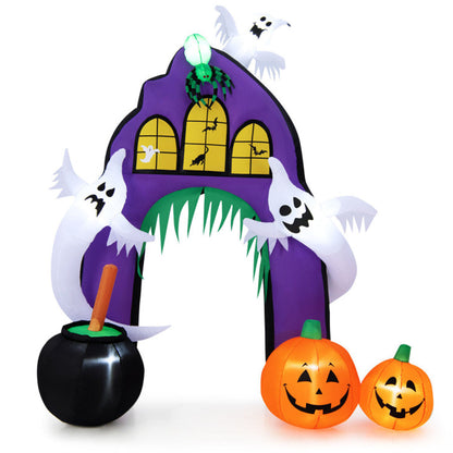 9' Inflatable Halloween Castle Archway
