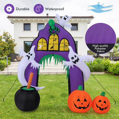 9' Inflatable Halloween Castle Archway