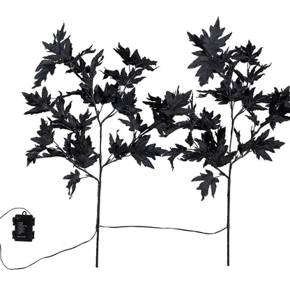 Indoor/Outdoor LED Black Maple Branch