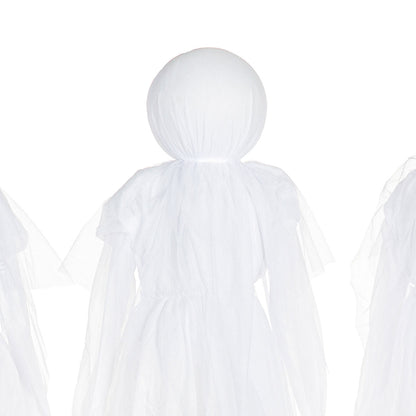 Lighted Outdoor Phantom Ghost Stakes (Set of 3)