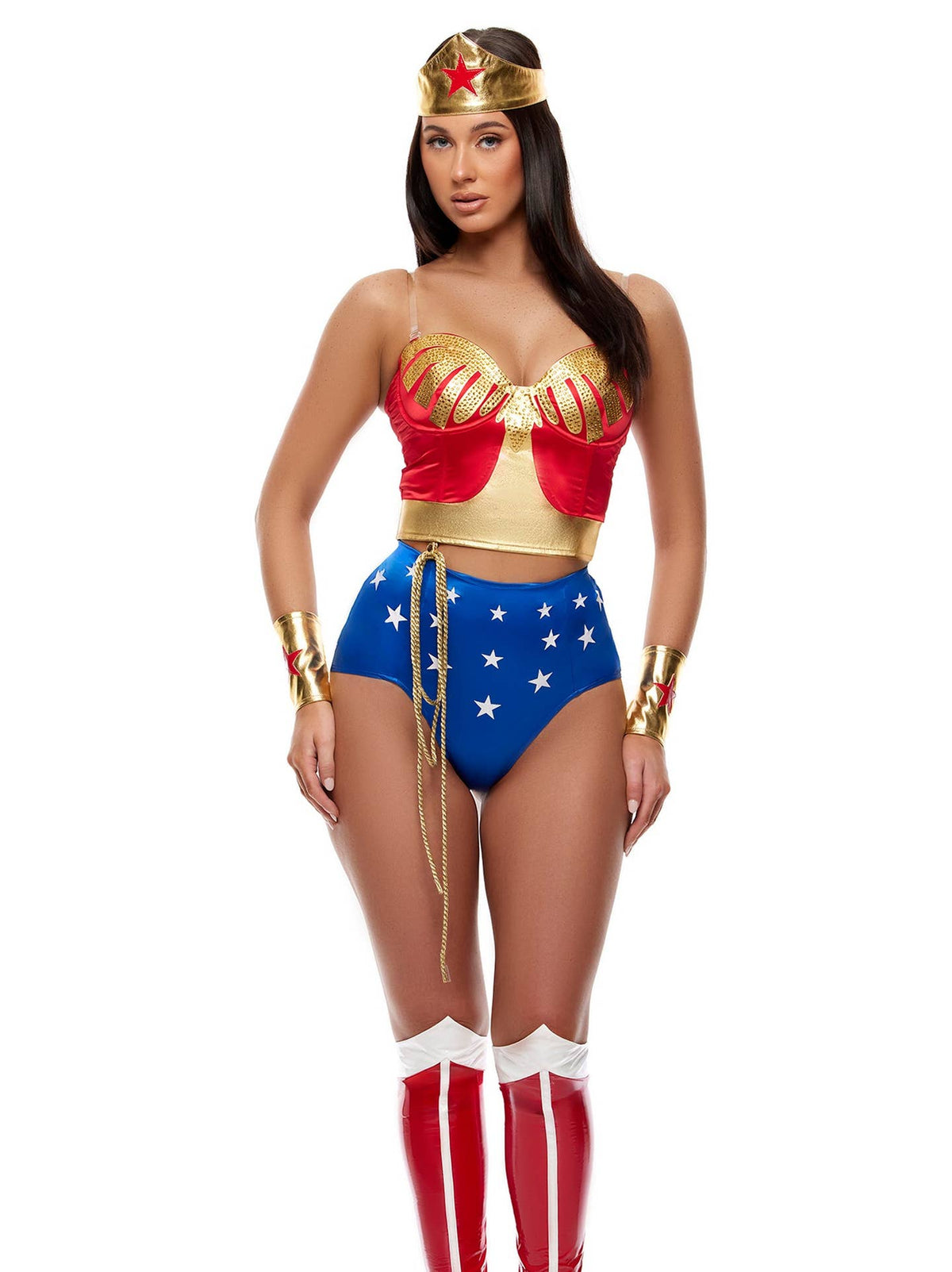 What A Woman Women's Sexy Superhero Costume | NYC Halloween Costume Shop | Sexy Costume for Women