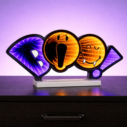 SmileyWorld Boo LED Infinity Light
