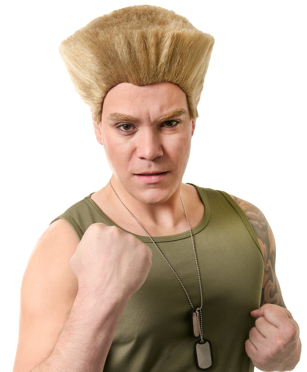 Fist Soldier Wig | NYC Costume Wig | Cosplay Wig Shop