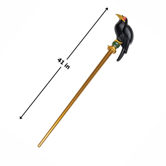 Maleficent Light Up Raven Staff | Costume Weapon Prop | NYC Cosplay Shop