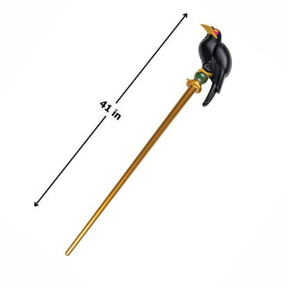 Maleficent Light Up Raven Staff | Costume Weapon Prop | NYC Cosplay Shop