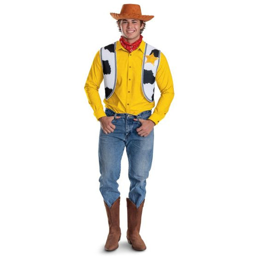 Toy Story Woody Adult Costume Kit | Mens Halloween Costume NYC | Cosplay Costume Shop