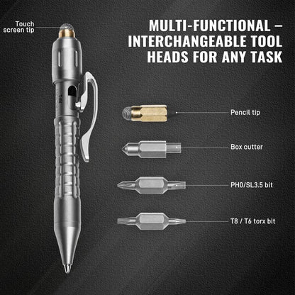 MP1 Multi-Functional Titanium Pen – Ultimate EDC Pocket Tool⚙️