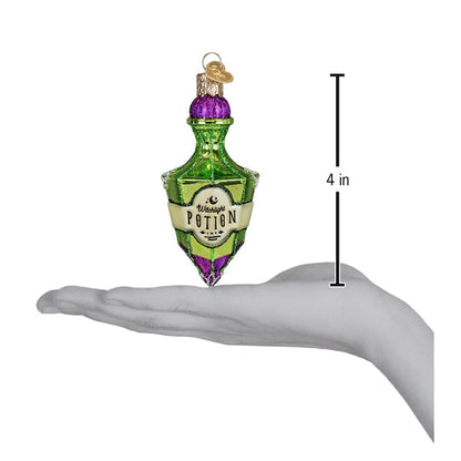 Old World Christmas Potion Bottle Halloween Ornament