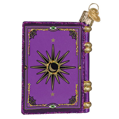 Old World Christmas Book Of Spells Halloween Ornament